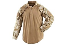 British Army Issue Desert DPM UBACs Shirt Warm Weather Long Sleeve Top
