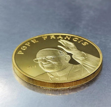 18K Carat Gold plated Pope