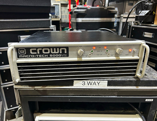 Crown macro tech 5000vz - crown,