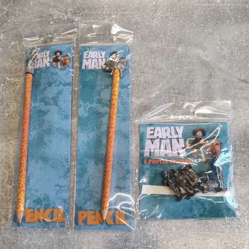 Aardman early man pencils - man, 2