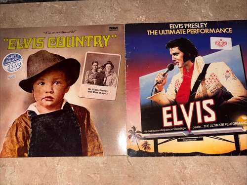 Two vintage elvis - vintage,