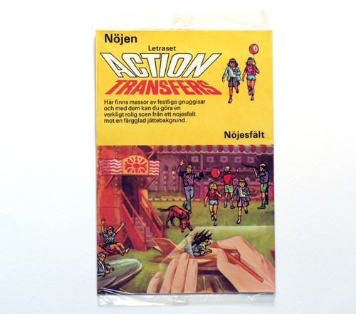 Letraset action transfers - transfers,