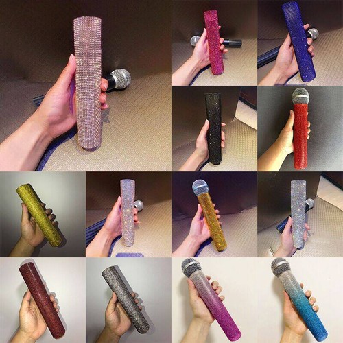 Bling rhinestones microphone - bling,