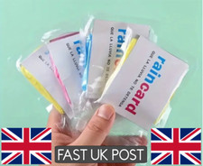 Poncho Rain Cards Pack of 5