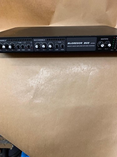 Mcgregor bgs mixer amp - mcgregor, pa