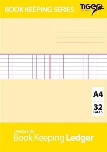 Book keeping ledger - a4,