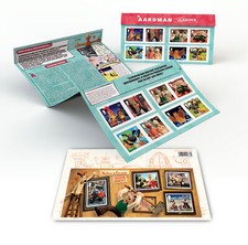 Official Aardman Classics Stamps- Presentation Pack . Aardman Collectable Gift.