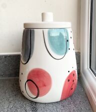 Storage Jar – Next Abstract Hand-Painted Decorative Jar for Treats, Cookies