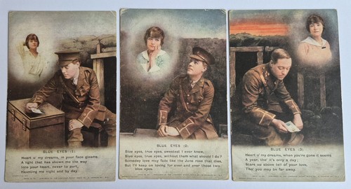 Ww1 bamforth postcard set - ww1,