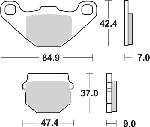 Sbs brake pads - sbs,