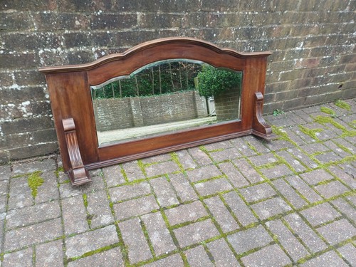 Large antique mahogany - large, over