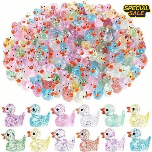 100pcs mini ducks colors - ducks,,