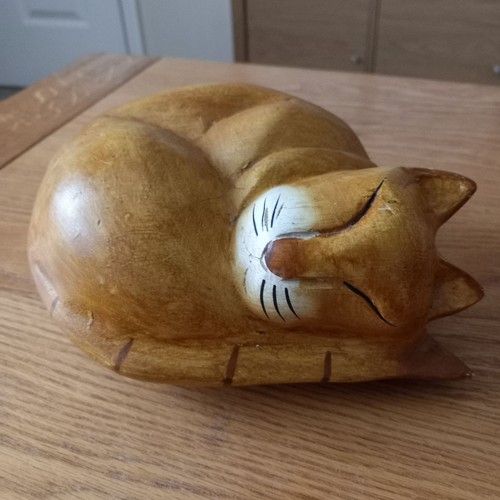 Large vintage hand carved - large,
