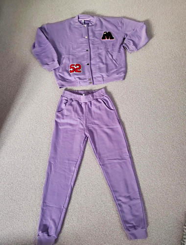 Women purple 2pc tracksuit - 2pc,