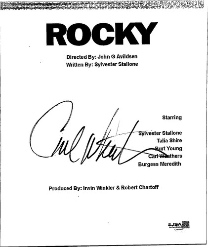Carl weathers rocky apollo - weathers,
