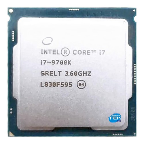 Intel core 9700k processor - 9700k,