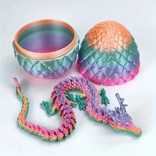 Printed dragons surprise - 3d,