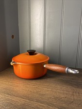 Le Creuset saucepan in Flame