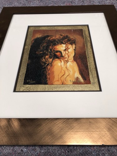 Mark spain signed print - mark, framed