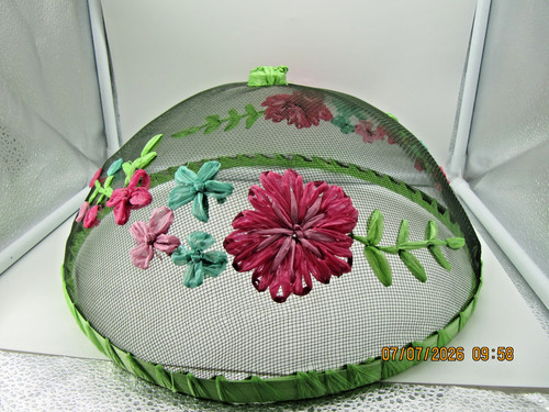 Vintage raffia embroidered - raffia,