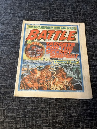 Battle comic april 1983 - battle,