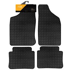 Car Mats For Nissan Navara Double Cab 1997-2005 Tailored 3MM Rubber Heavy Duty