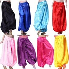 Satin Harem Pant Trousers