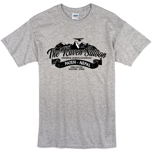 Raven saloon shirt indiana - -,
