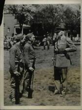 1931 Press Photo Maj Gen. Hanson E. Ely & Corp. Cohen, ZCorp. Bendersky