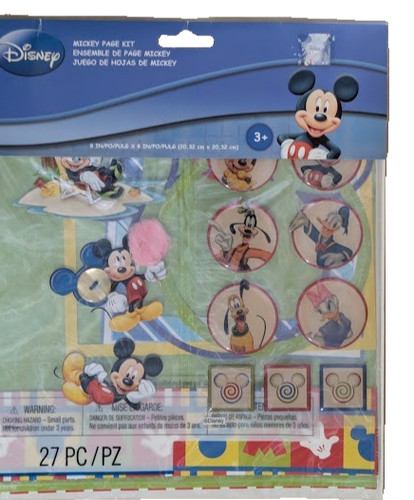Disney mickey mouse scrapbook - mickey,