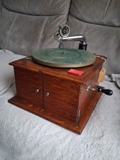 Antique Victor Victorola VV-1V Gramophone Record Player Working