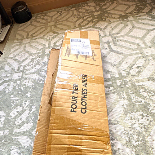 Tier free standing clothes - 4,