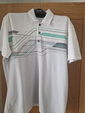Galvin Green  White Polo Shirt, Size Medium good condition. Premium golf brand. 