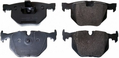 Rear brake pad set disc - rear,