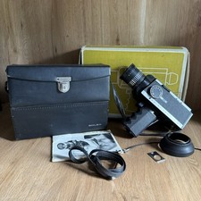 Bolex 280 Macro Zoom Super 8 Cine Film Camera Boxed W/ Case *Untested Sold As Is
