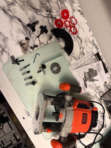 Black decker plunge - &, router