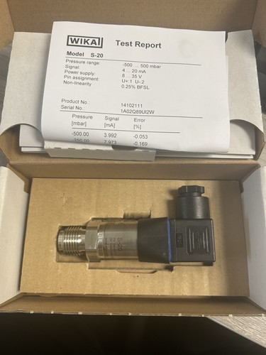 Wika series pressure - wika, s-20