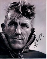 EDMUND ED HILLARY signed