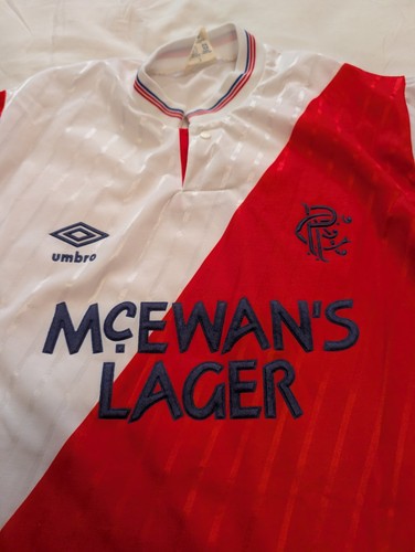 Rangers shirt 87 - , 87/88