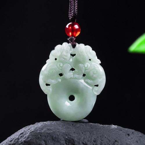 Natural myanmar jadeite pixiu - natural,