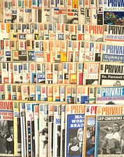 PRIVATE EYE. NUMBER'S 725-933. (91 ISSUE 1989-1997 MOST HIGH GRADE MAGAZINE LOT)