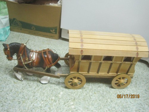 Vintage porcelain clydesdale - vintage,