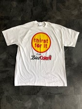 Vintage Diet Coke Single Stitch T-Shirt Adult XL Enjoy Graphic Screen Stars