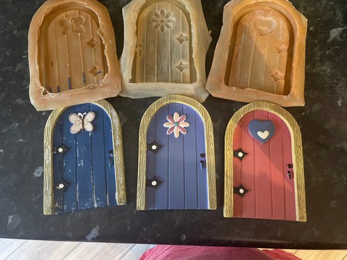 Latex rubber moulds fairy - latex, door