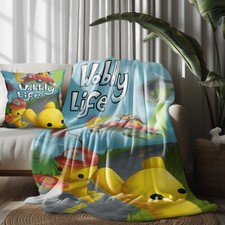 Throw Blanket and Pillowcase