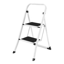 2 Step Ladder Anti Slip Treads Lightweight Ladder