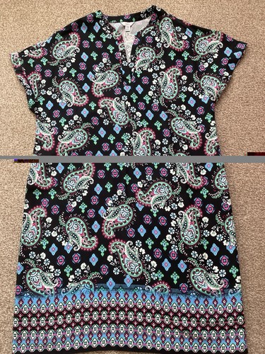 Ladies black multi colour - black,