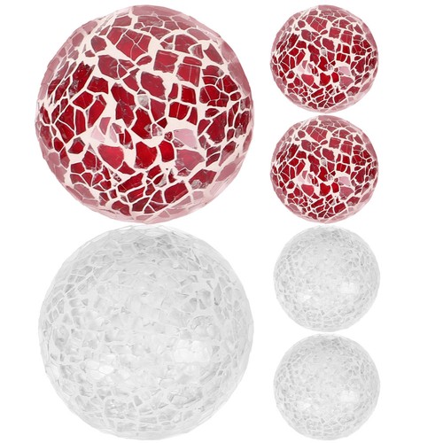 6pcs decorative glass balls - decorative,