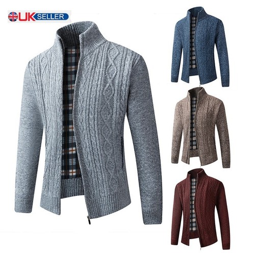 Mens zip thick - mens, lined