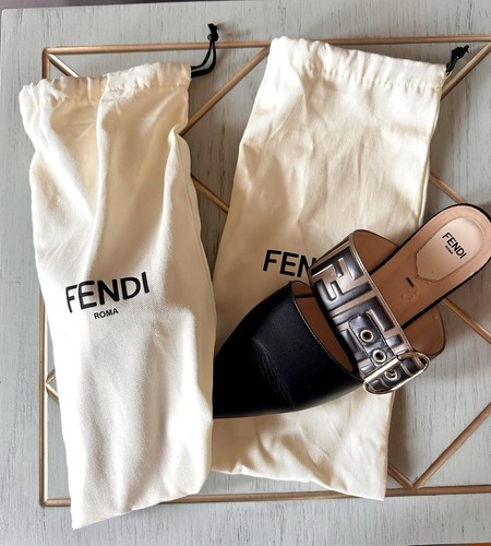 Fendi sabot vitello - vitello, buckle